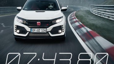 All New Honda Civic Tipe R Kembali Cetak Rekor Tercepat