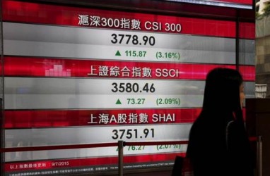 BURSA CHINA: Indeks Shanghai & CSI 300 Perpanjang Penguatan Hari Kedua