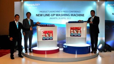 Luncurkan Mesin Cuci Baru, Sharp Bidik Kenaikan Pangsa Pasar