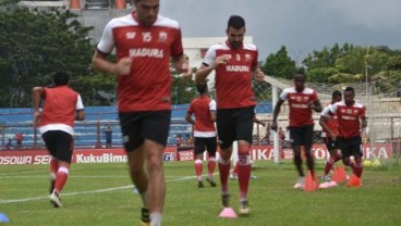 Lawan Mitra Kukar, Madura United Tanpa Dua Pemain Asing Andalannya