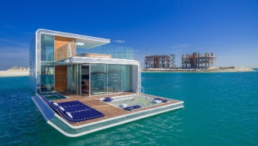 Dubai Bangun Vila Mengapung Floating Seahorse