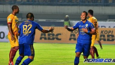 Persib Vs Sriwijaya: Gol Atep dan Febri Beri Kemenangan Perdana