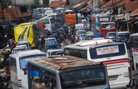 Lalu Lintas Jalur Garut -- Bandung Padat Merayap