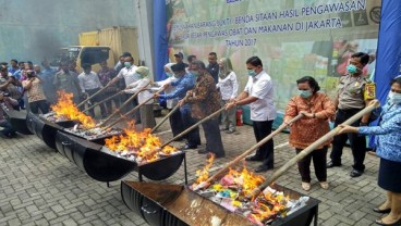 Pengawasan Obat & Makanan  Produk Ilegal Capai Rp26,4 Miliar