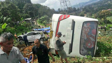 Ini Penyebab Dominan Kecelakaan di Jalur Puncak