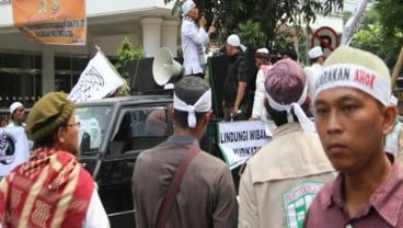 Jelang Vonis Ahok, Kejaksaan Tinggi Sumut Didemo FPI