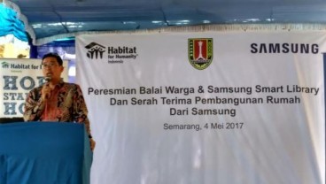 Samsung & Habitat Perbaiki 31 Rumah Tak Layak Huni di Semarang