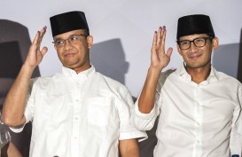 KPU Tetapkan Anies-Sandiaga Gubernur dan Wagub DKI 2017-2022