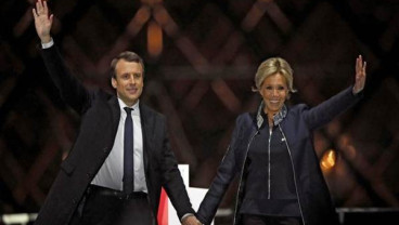 Inilah Sosok Brigitte Tougneux, Istri Presiden Terpilih Prancis Emmanuel Macron