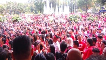 Dukung Ahok, Ribuan Orang Paduan Suara di Balaikota