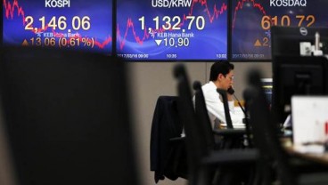 BURSA CHINA: Pekan Kelima Berturut-turut, Indeks Shanghai Composite Catat Pelemahan