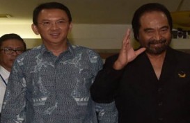 Surya Paloh Jenguk Ahok di Mako Brimob