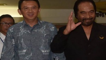 Surya Paloh Jenguk Ahok di Mako Brimob