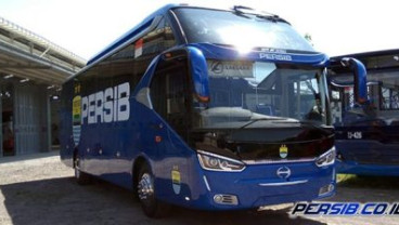 Persib Luncurkan Bus Baru Berkonsep Mewah