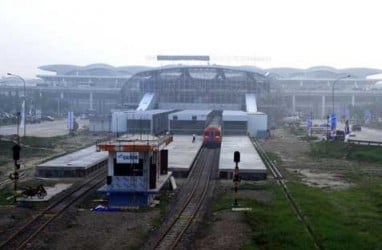 KERETA BANDARA MEDAN--KUALANAMU: Railink Fokus Jalur Ganda