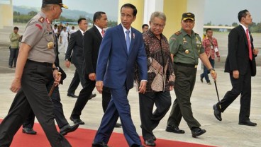 Presiden Jokowi Tiba di Tanah Air dari Arab