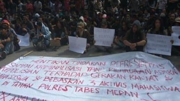 Tindakan Petugas Dinilai Berlebihan, Mahasiswa Demo Markas Polisi