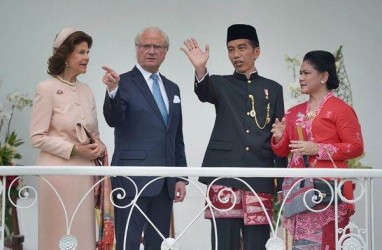 Kunjungi Kota Tua, Raja & Ratu Swedia Terkesan Budaya Indonesia