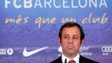 PENCUCIAN UANG: Mantan Presiden Barcelona Ditangkap