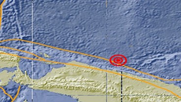 Gempa 5,0 SR Guncang Jayapura Papua