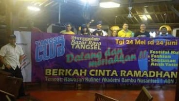 Airin Resmikan Bazar Raya Tangsel Sore Ini