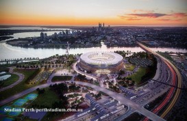 Stadion Perth, Proyek LED Terbesar Philips Lighting di Dunia