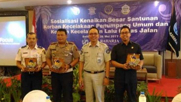 Jasa Raharja Kaltim Naikkan Santunan 100%