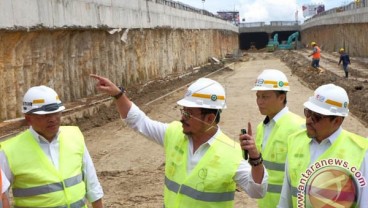 JALAN BAWAH TANAH : Simpang Lima Mandai Fungsional Menjelang Lebaran