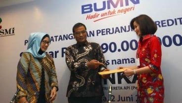 KREDIT INFRASTRUKTUR :  Bank Mandiri Targetkan Tumbuh 20%