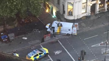 Satu Pelaku Penyerangan London Diduga Berkebangsaan Irlandia