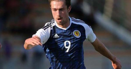 Pemain Timnas Skotlandia U-20 Ryan Hardie ketika menghadapi Indonesia U-19. Skotlandia menang 2-1./The Sun