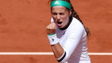 Hasil Tenis Prancis Terbuka: Ostapenko vs Bacsinszky di Semifinal