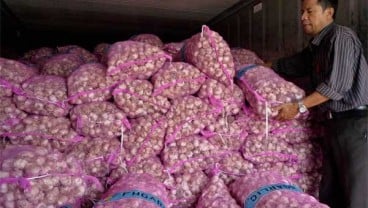 10 Ton Bawang Putih Jatim Masuk NTB