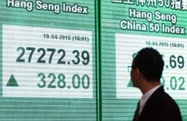 Pergerakan Indeks Saham Acuan di Hong Kong Berakhir di Zona Merah