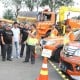 MUDIK LEBARAN: Kampanye Keselamatan Berkendara di Tol Tangerang-Merak Digelar