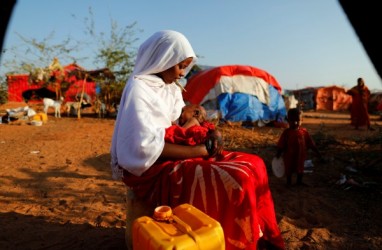 BANTUAN KEMANUSIAAN: Beras Indonesia untuk Somalia