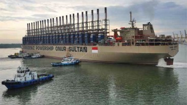 KAPAL PEMBANGKIT LISTRIK: Onur Sultan 240 MW Beroperasi di Sumut