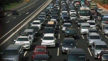 Tol Cikampek Terpantau Ramai Lancar H-5 Idulfitri