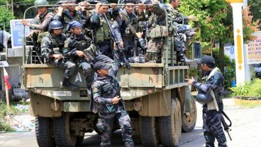 PERTEMPURAN DI MARAWI : Filipina Tambah Kekuatan Militer