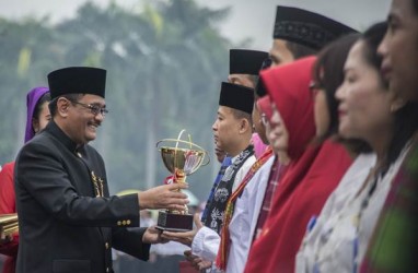 HUT Jakarta ke-490 : Djarot Ucapkan Terima Kasih ke Jokowi dan Ahok