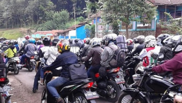 Nagreg Padat, Pemudik Terus Berdatangan