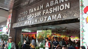 H-2 Idulfitri, Toko-toko di Tanah Abang Tutup