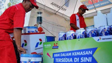 Pertamina Siapkan 25 Kios Kemasan Pertamax