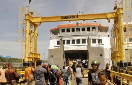 ANGKUTAN LEBARAN 2017: Arus Mudik Menggunakan Ferry Lancar