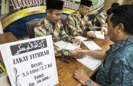 Masjid Istiqlal Kumpulkan Zakat Fitrah Rp400 Juta