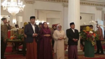 OPEN HOUSE ISTANA: Anies-Sandi Berlebaran dengan Presiden Jokowi