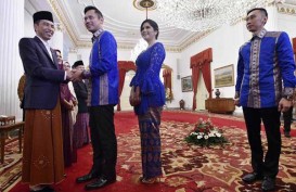 AHY dan Ibas Bersilaturahmi Dengan Presiden Jokowi