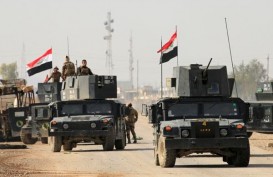 Gelombang Serangan Bom Bunuh Diri ISIS Dimentahkan Tentara Irak