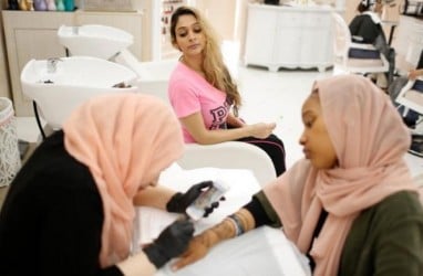 Begini Potret Persiapan Idulfitri Wanita Muslim di Amerika Serikat