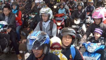 ARUS BALIK: Pesepeda Motor Diangkut Gratis, Daftar di mudikgratis.dephub.go.id